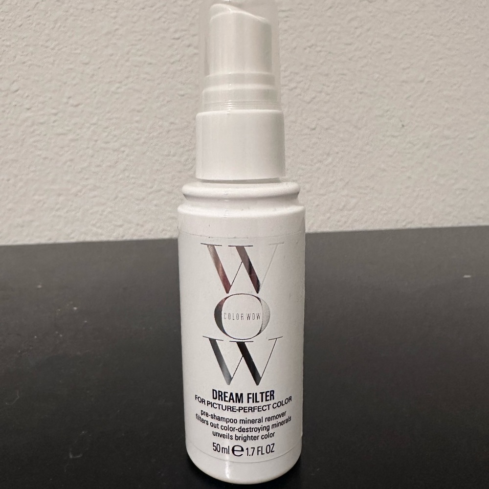 Color wow MINI dream filter pre-shampoo mineral remover